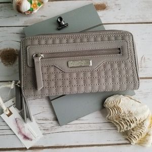 Jessica Simpson Double Zip Around Wallet